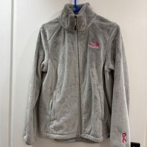 The North Face Light Gray Fleece Jacket